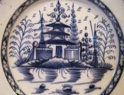 Decorated Leeds Plate