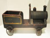 Folk Art Toy Locomotive
