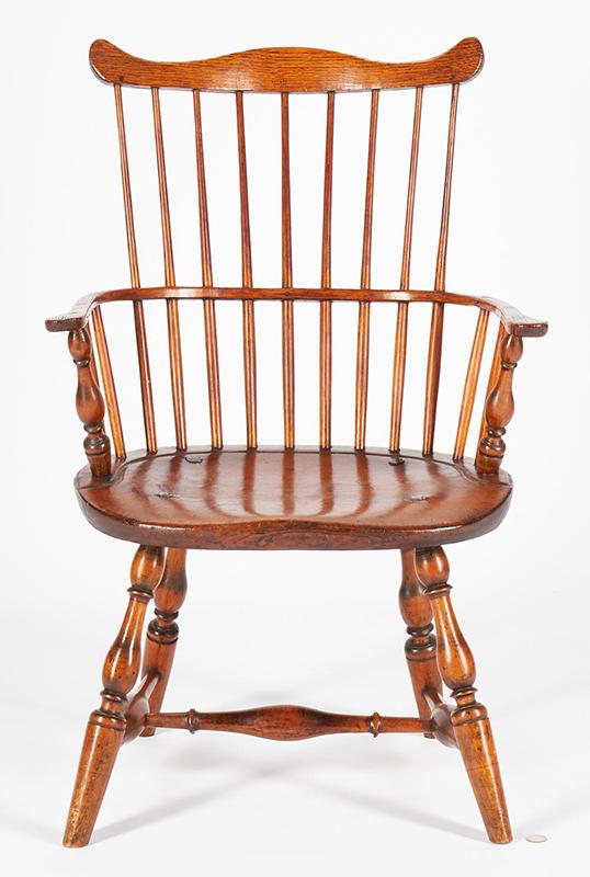 Fan-Back Windsor Armchair - ex Charles Davis