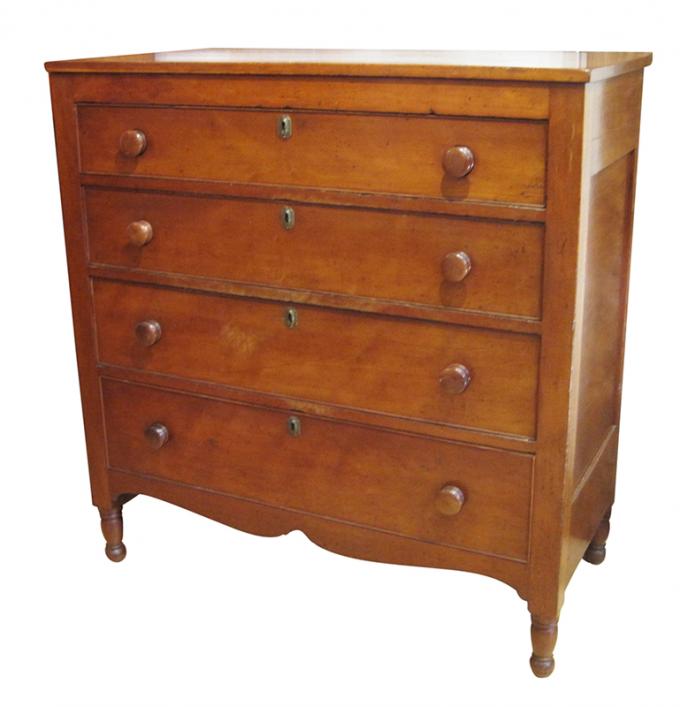 Federal Cherry Chest of Drawers | Linda Rosen Antiques