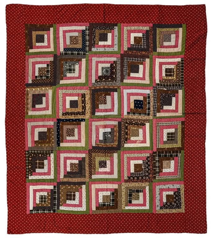 "Log Cabin" Quilt