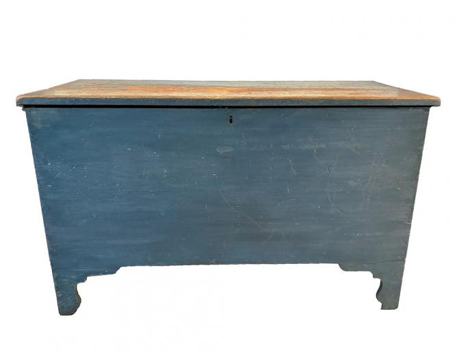 Blue Blanket Chest