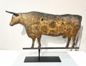 Swell-Bodied Cow Weathervane