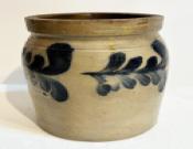 Small Decorated Stoneware Jar