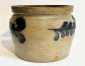 Small Decorated Stoneware Jar