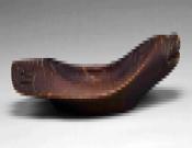 Northwest Coast Carved Otter Dish