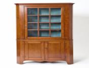 Federal Cherry Corner Cupboard