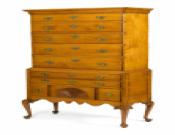 Maple Queen Anne Highboy